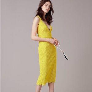 Diane Von Furstenburg crochet midi dress.